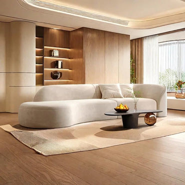 Modern 4 Seater L-Shape Sofa for Living Room Comfortable Seating for Living and Bedroom