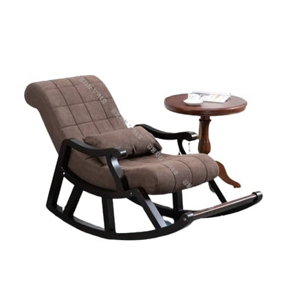 Sheesham wood rocking chair comfort for adults Arm chair for Bedroom , Office