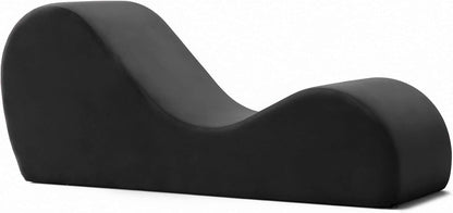 Roosewood Love Seat Yoga Chaise Lounge Velvet Fabric Couch for Living room, Garden,