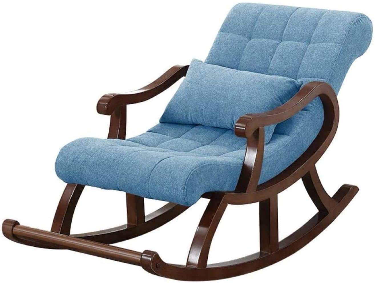 Sheesham wood rocking chair comfort for adults Arm chair for Bedroom , Office