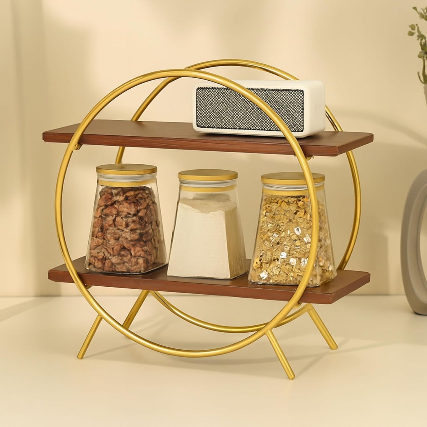 Round 2 Shelf Side Table best for decorate our Home, Office, Garden for multipurpose Table