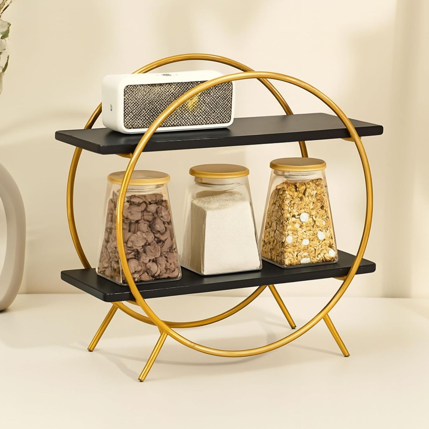 Round 2 Shelf Side Table best for decorate our Home, Office, Garden for multipurpose Table