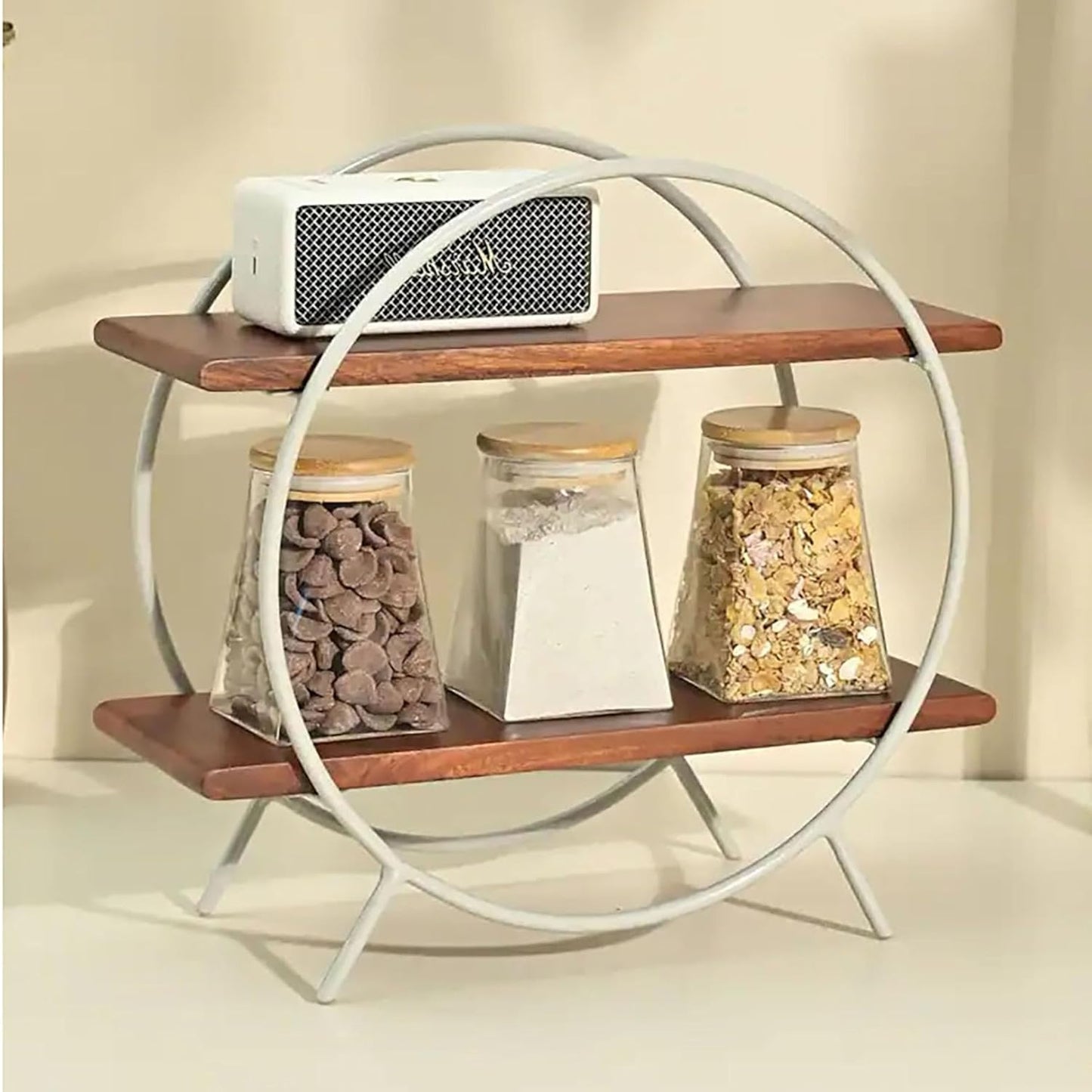 Round 2 Shelf Side Table best for decorate our Home, Office, Garden for multipurpose Table