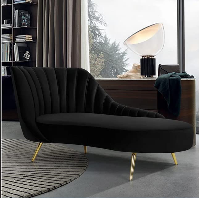 Steel Leg Rosewood 2-Seater Settee Sofa Diwan Couch for Home and Living Room