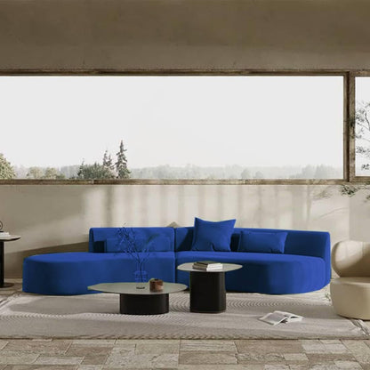 Modern 4 Seater L-Shape Sofa for Living Room Comfortable Seating for Living and Bedroom