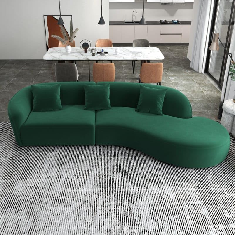 Modern 4 Seater L-Shape Sofa for Living Room Comfortable Seating for Living and Bedroom