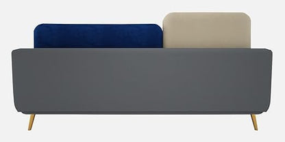 Velvet Fabric 3 Seater Chesterfield Sofa for Living Room & Office